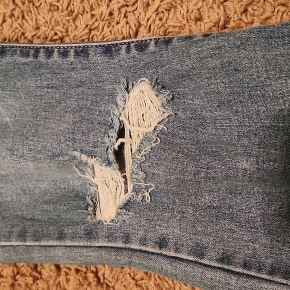 Hidden Distressed Blue Women's Flare Jeans Size 26 - Picture 3 of 10